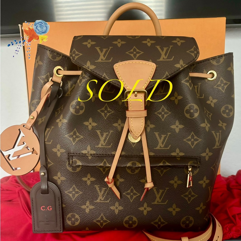 Louis Vuitton Montsouris Backpack PM🎒🌸